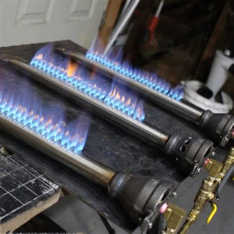 gas burner build